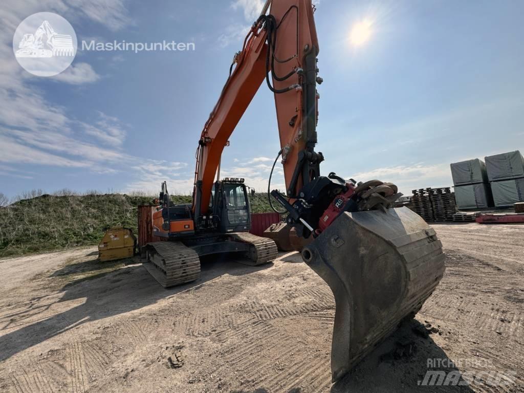 Doosan DX 255 LC-5 Pásové rýpadlá