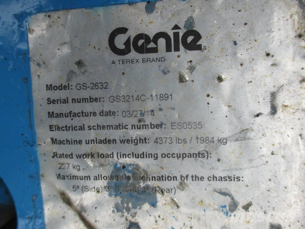 Genie GS 2632 Nožnicové zdvíhacie plošiny