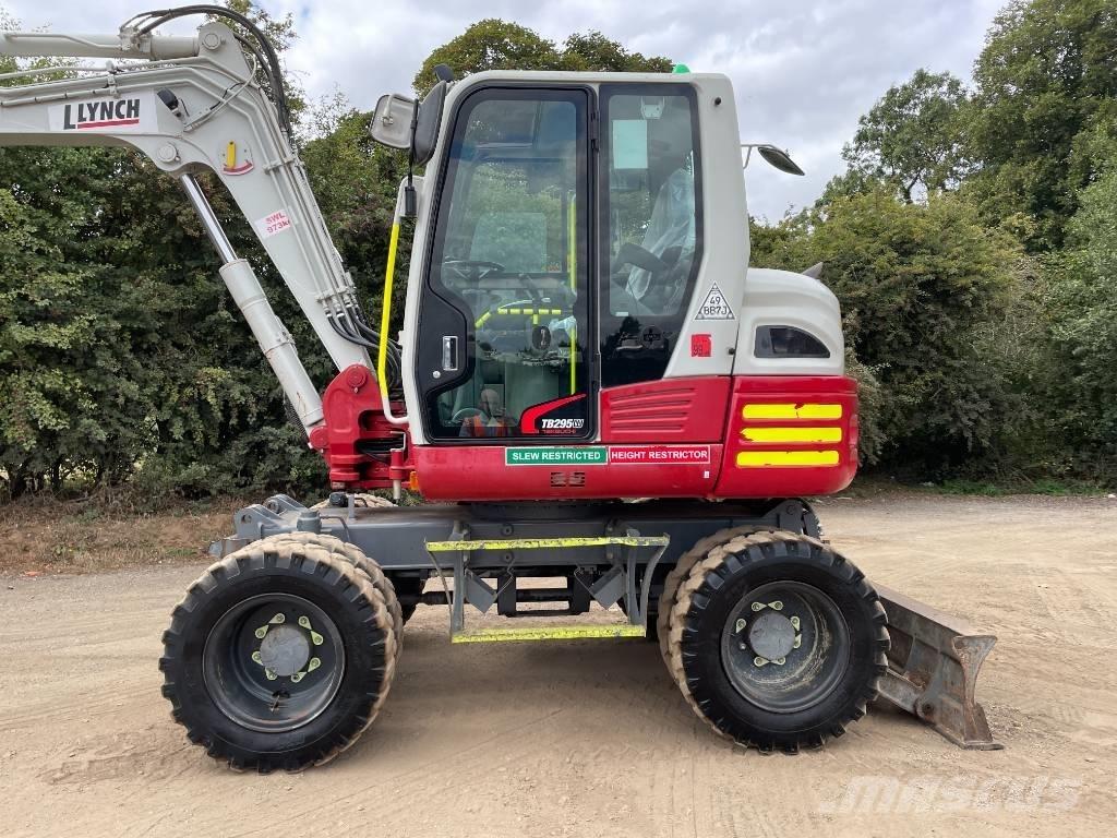 Takeuchi TB 295 W Kolesové rýpadlá