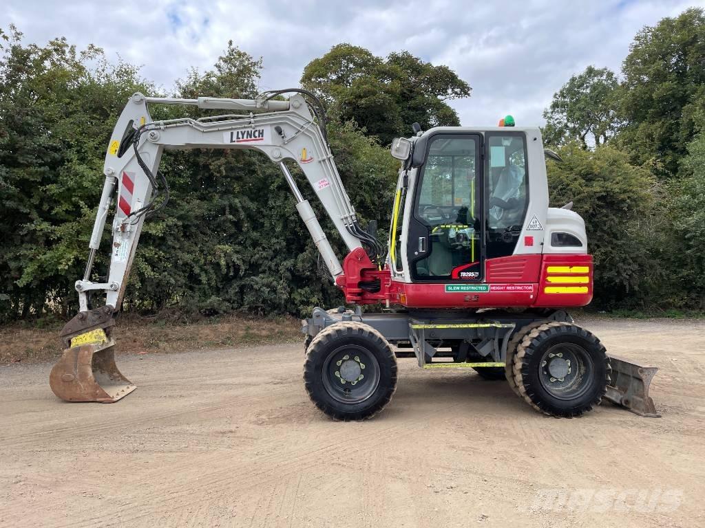 Takeuchi TB 295 W Kolesové rýpadlá
