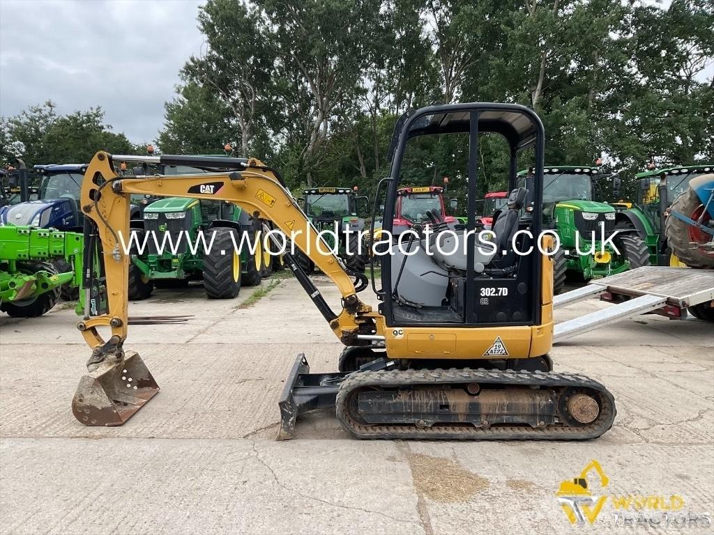 CAT 302.7 D CR Mini rýpadlá < 7t