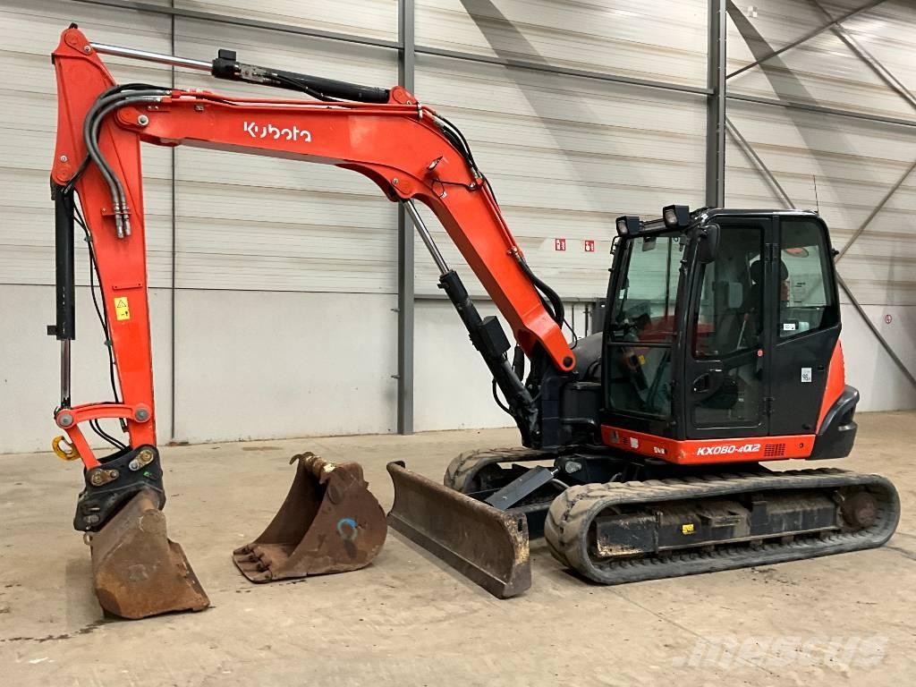 Kubota KX 080-4 A 2 Midi rýpadlá 7 t - 12 t