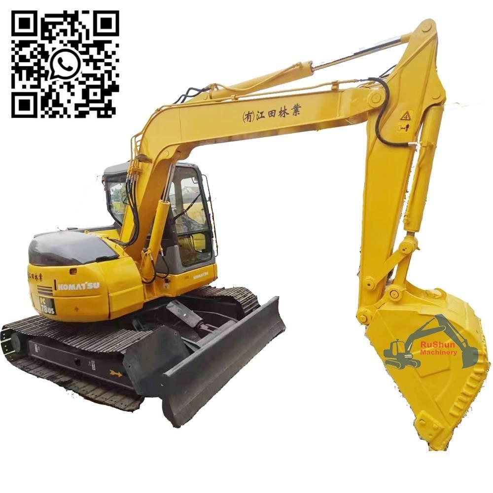 Komatsu PC78US Mini rýpadlá < 7t