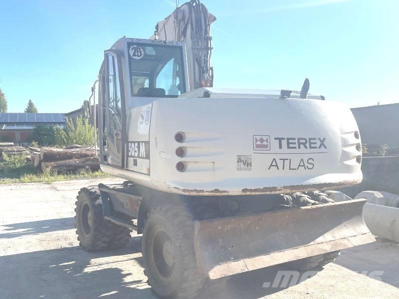 Atlas 1505 Kolesové rýpadlá