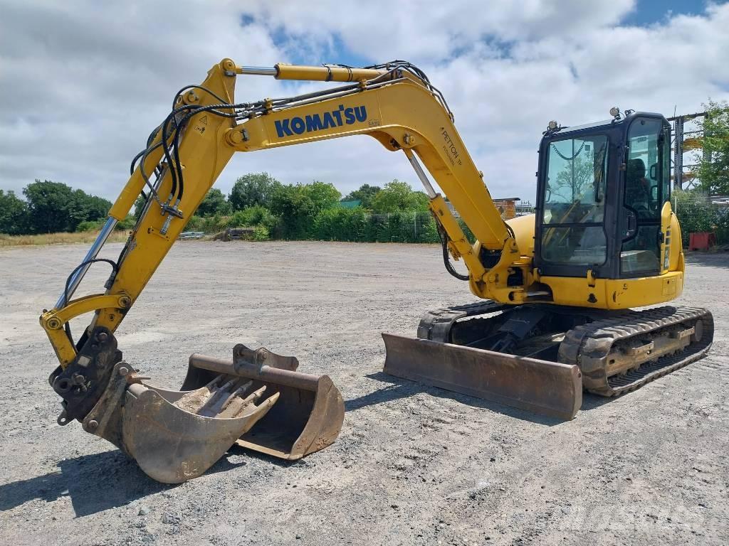 Komatsu PC80MR-5 Midi rýpadlá 7 t - 12 t