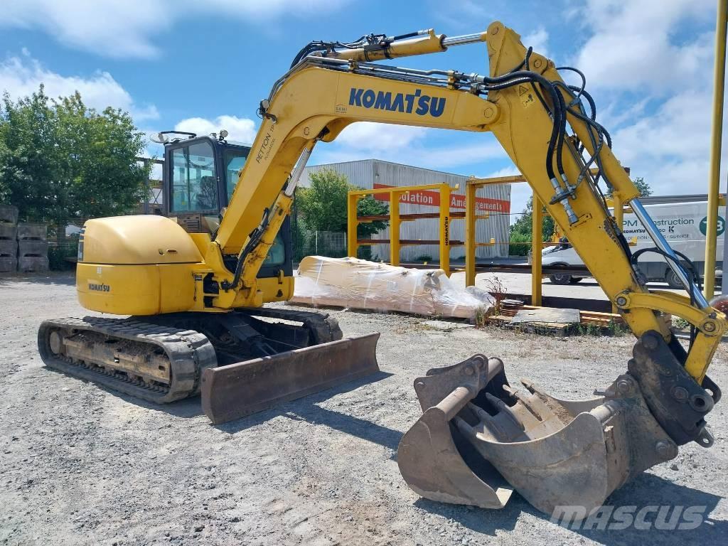 Komatsu PC80MR-5 Midi rýpadlá 7 t - 12 t