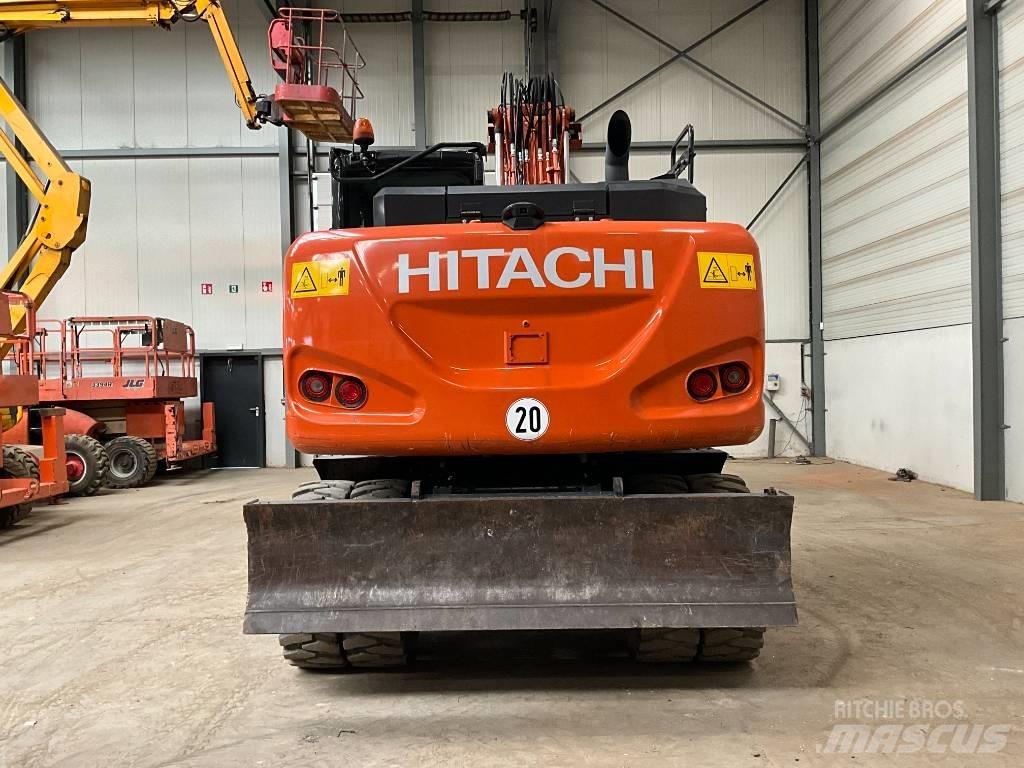 Hitachi ZX 140 W-6 Kolesové rýpadlá