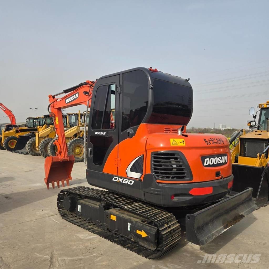 Doosan DX 60 Mini rýpadlá < 7t