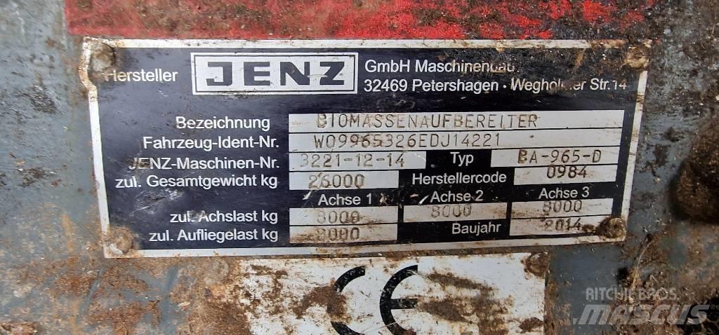 JENZ BA 965 D Mobilné drviče