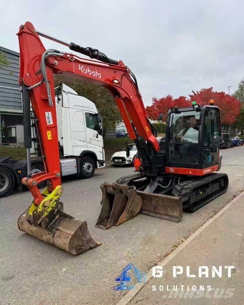 Kubota KX 080-5 Midi rýpadlá 7 t - 12 t