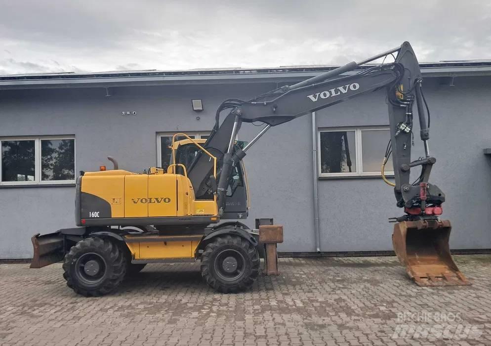 Volvo EW 160 C Kolesové rýpadlá