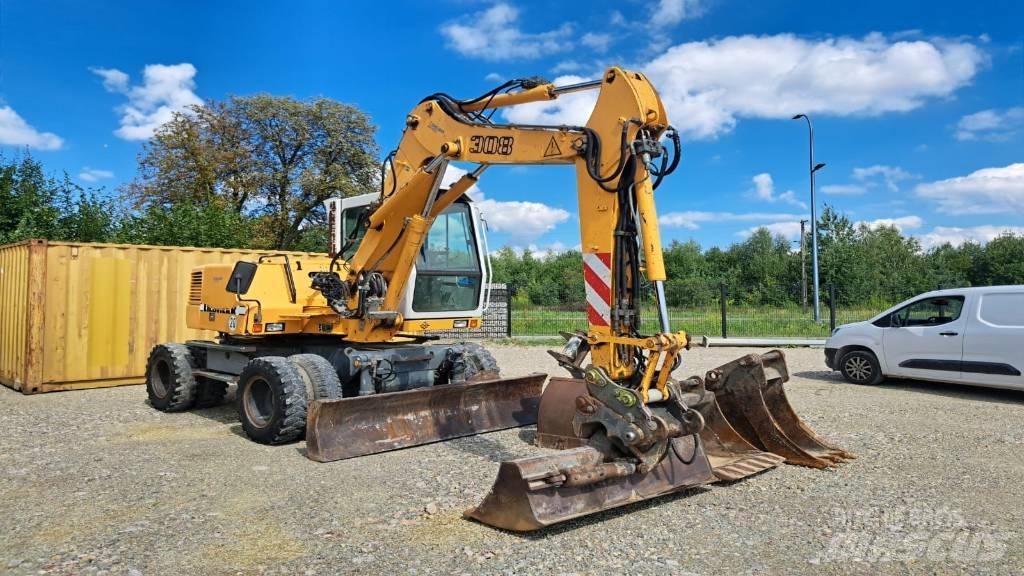 Liebherr 308 Kolesové rýpadlá