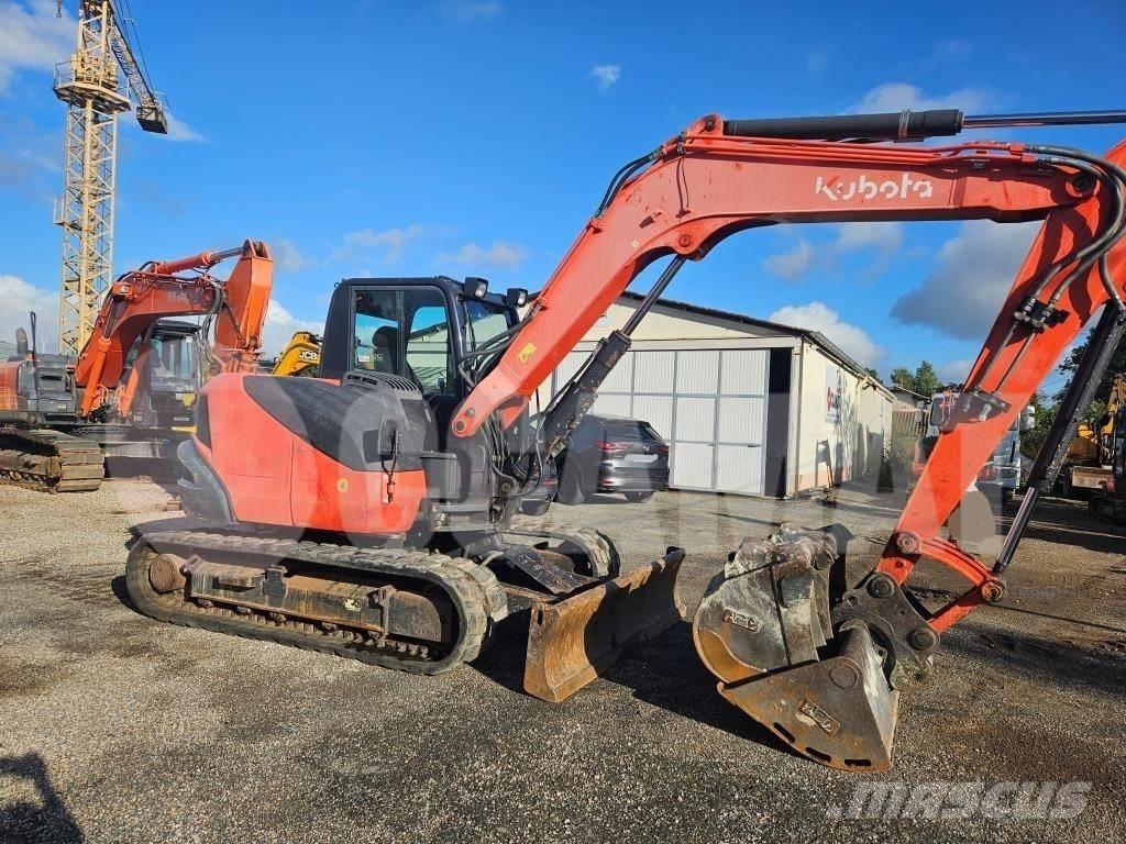 Kubota KX 080-4 Midi rýpadlá 7 t - 12 t