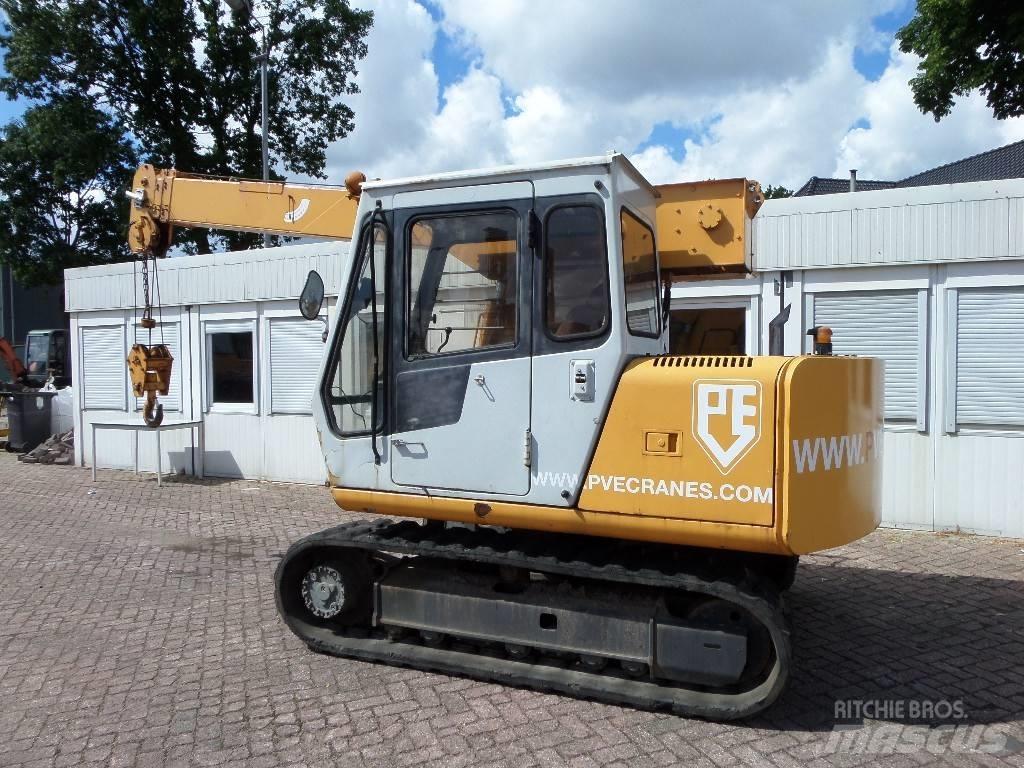 Hitachi EX 60 Pásové žeriavy