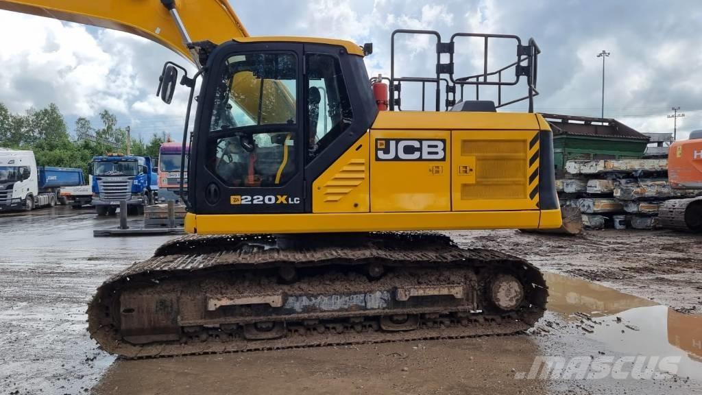 JCB 220 XL Pásové rýpadlá