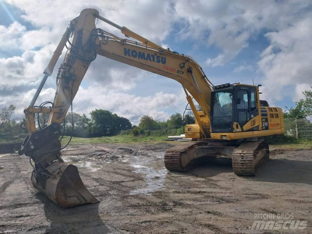 Komatsu PC210LC-10 Pásové rýpadlá