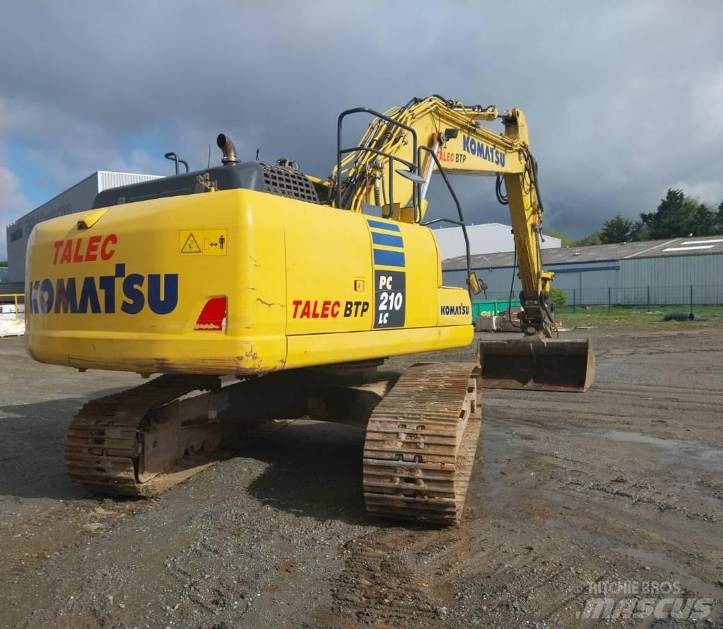 Komatsu PC210LC-10 Pásové rýpadlá