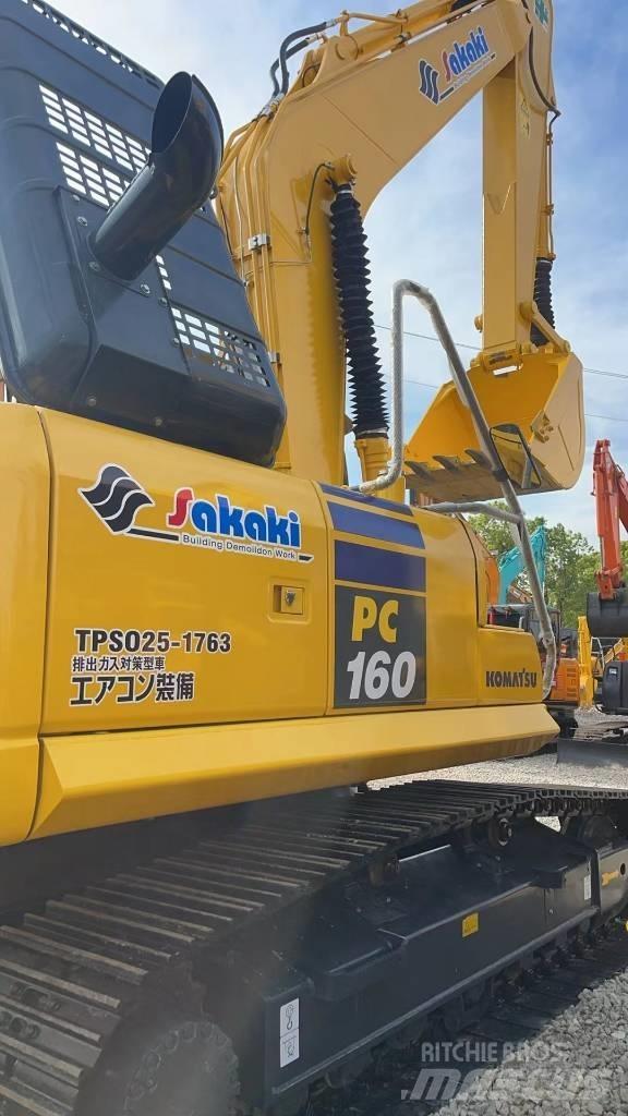Komatsu PC 160 Pásové rýpadlá