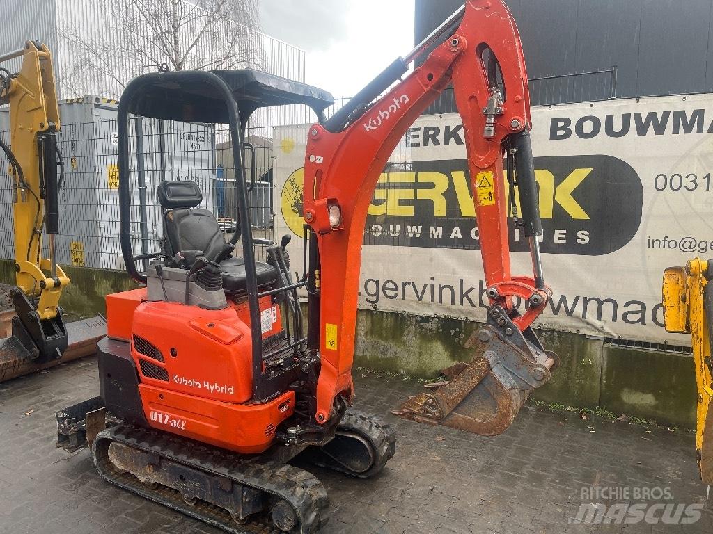 Kubota U17-3 hybride Mini rýpadlá < 7t