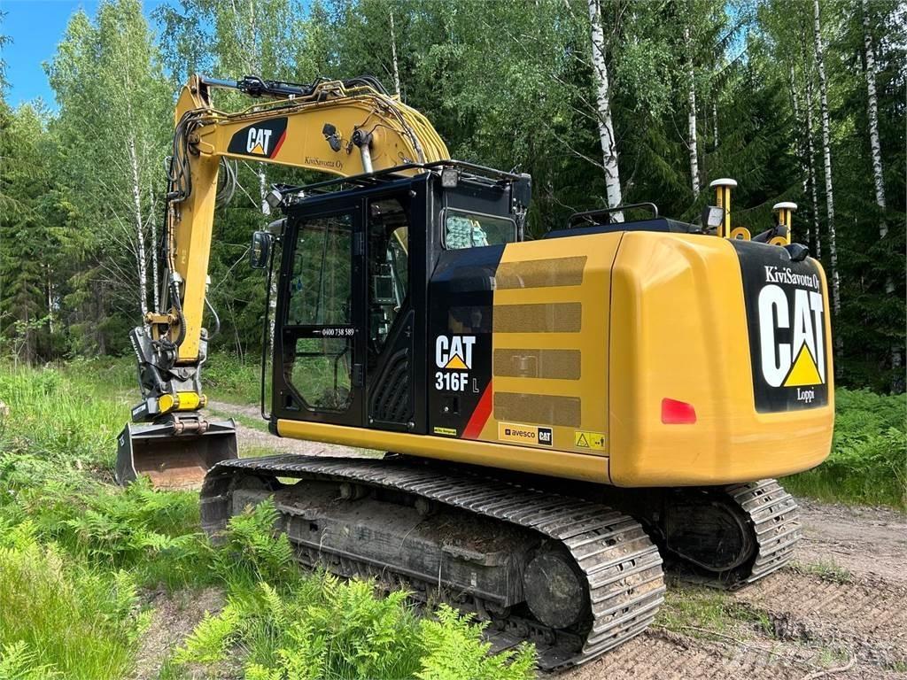 CAT 316FL Pásové rýpadlá