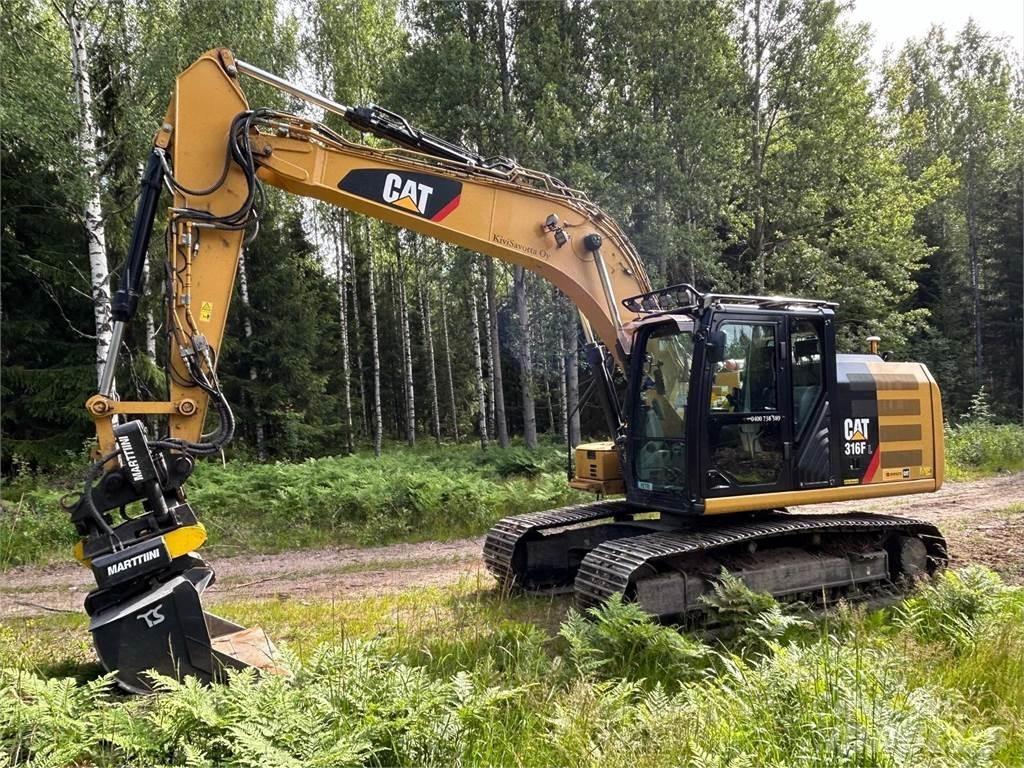 CAT 316FL Pásové rýpadlá