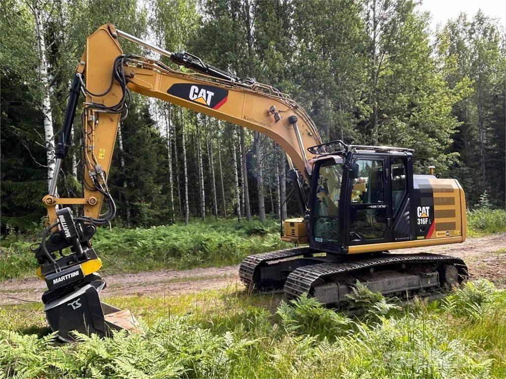 CAT 316FL Pásové rýpadlá