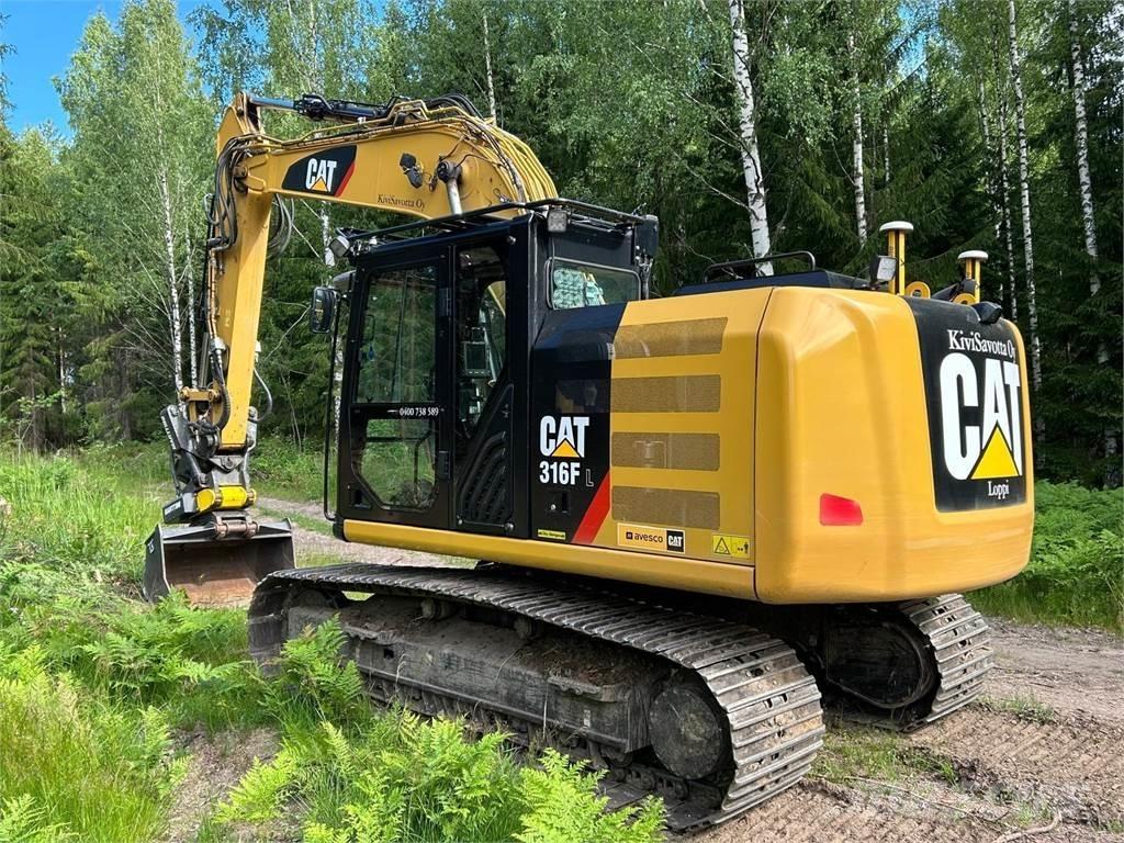 CAT 316FL Pásové rýpadlá