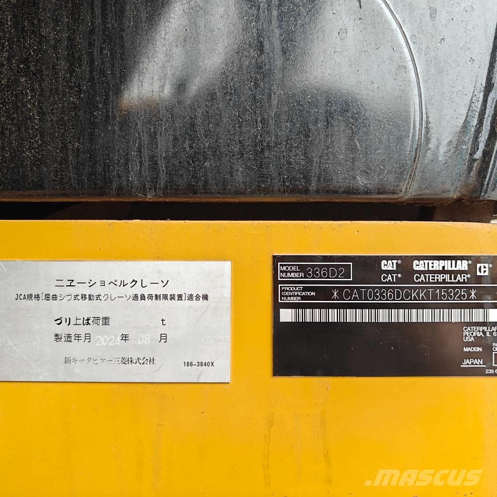 CAT 336D2 Pásové rýpadlá