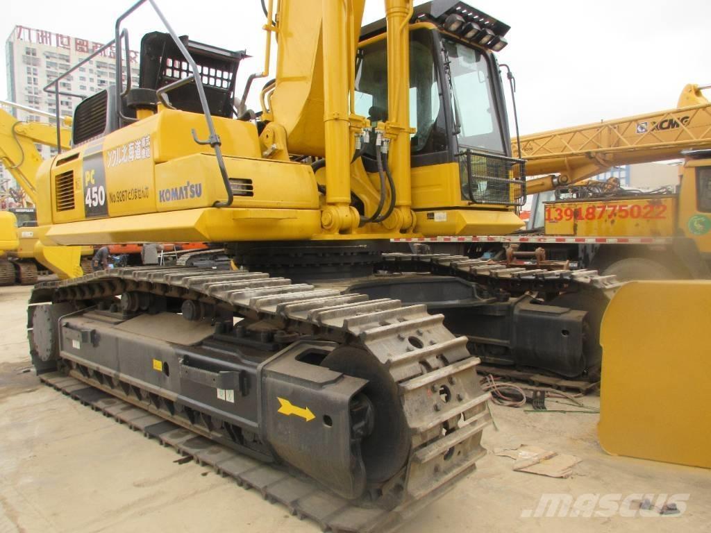 Komatsu PC 450 Pásové rýpadlá