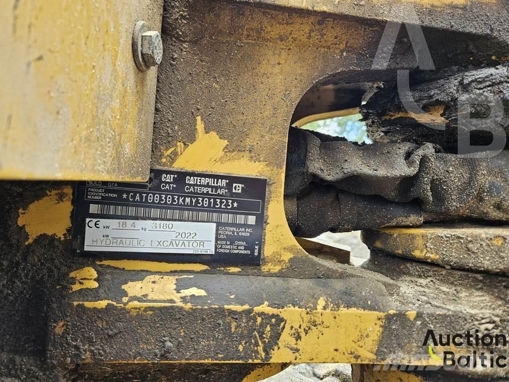 CAT 303 CR Mini rýpadlá < 7t