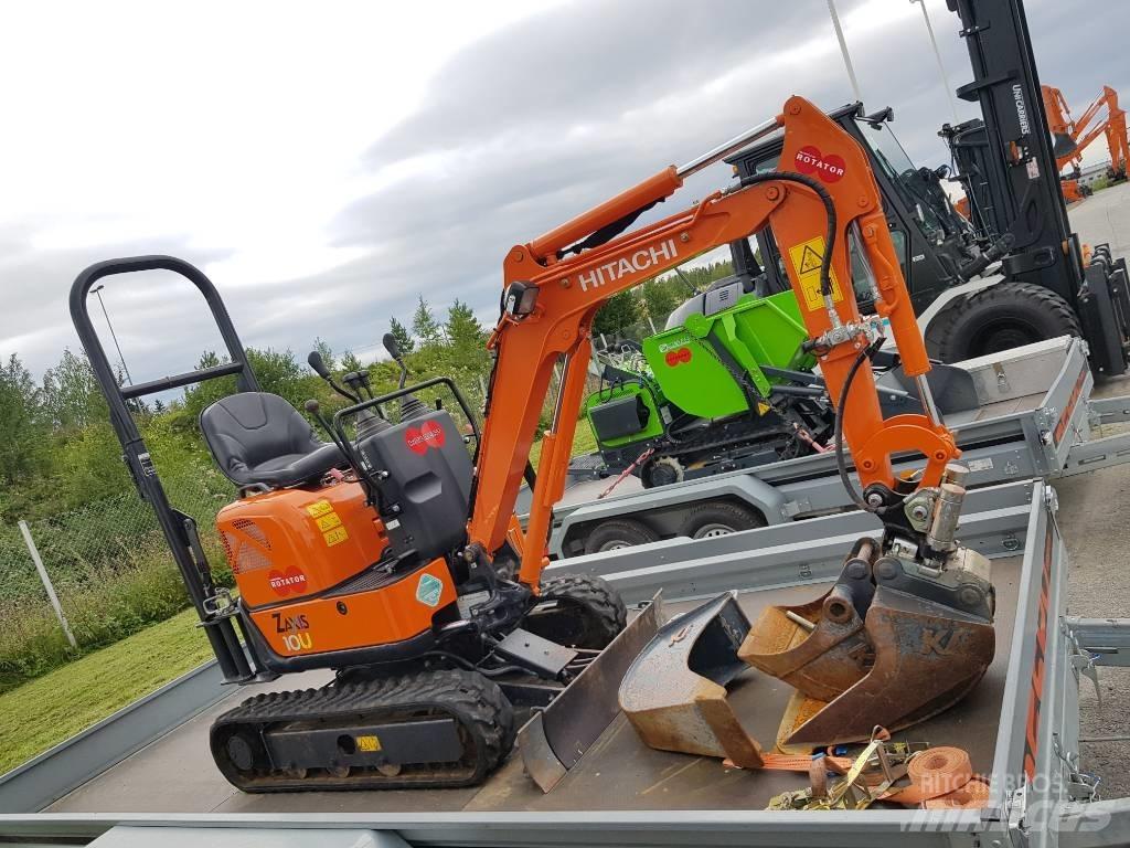 Hitachi ZX10U-2 Mini rýpadlá < 7t