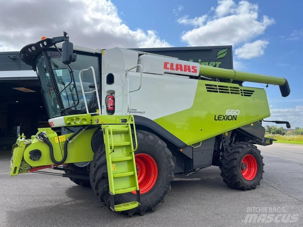 CLAAS Lexion 660 Kombinované zberacie stroje