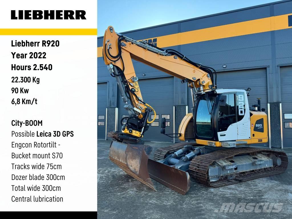 Liebherr R 920 Pásové rýpadlá