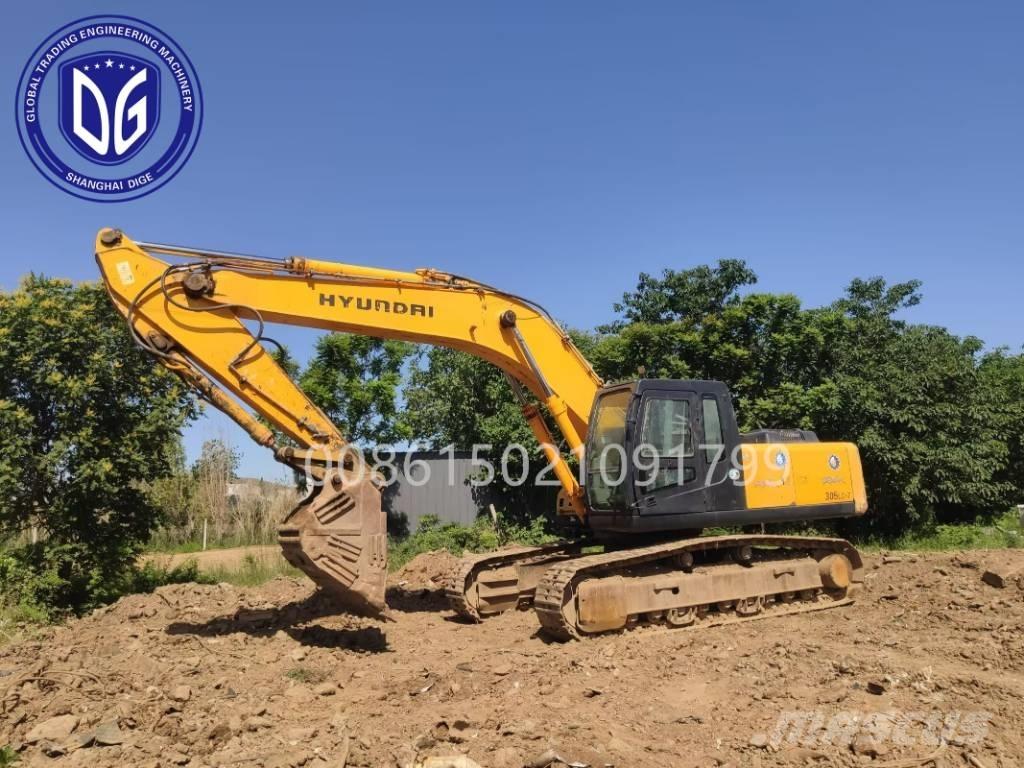 Hyundai 305LC-7 Pásové rýpadlá
