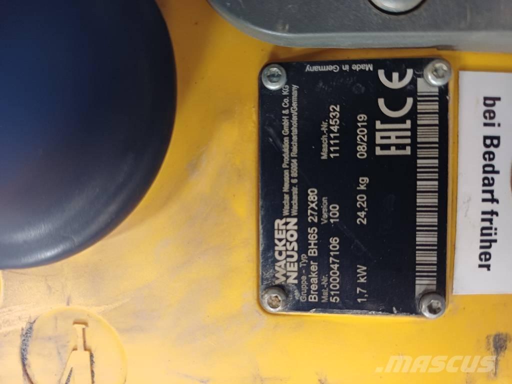 Wacker Neuson BH65 Búracie kladivá / Zbíjačky