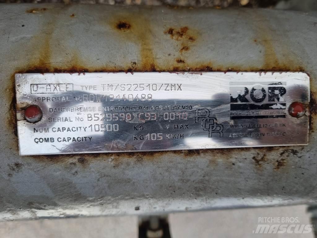  ROR TM/S22510/ZMX Nápravy