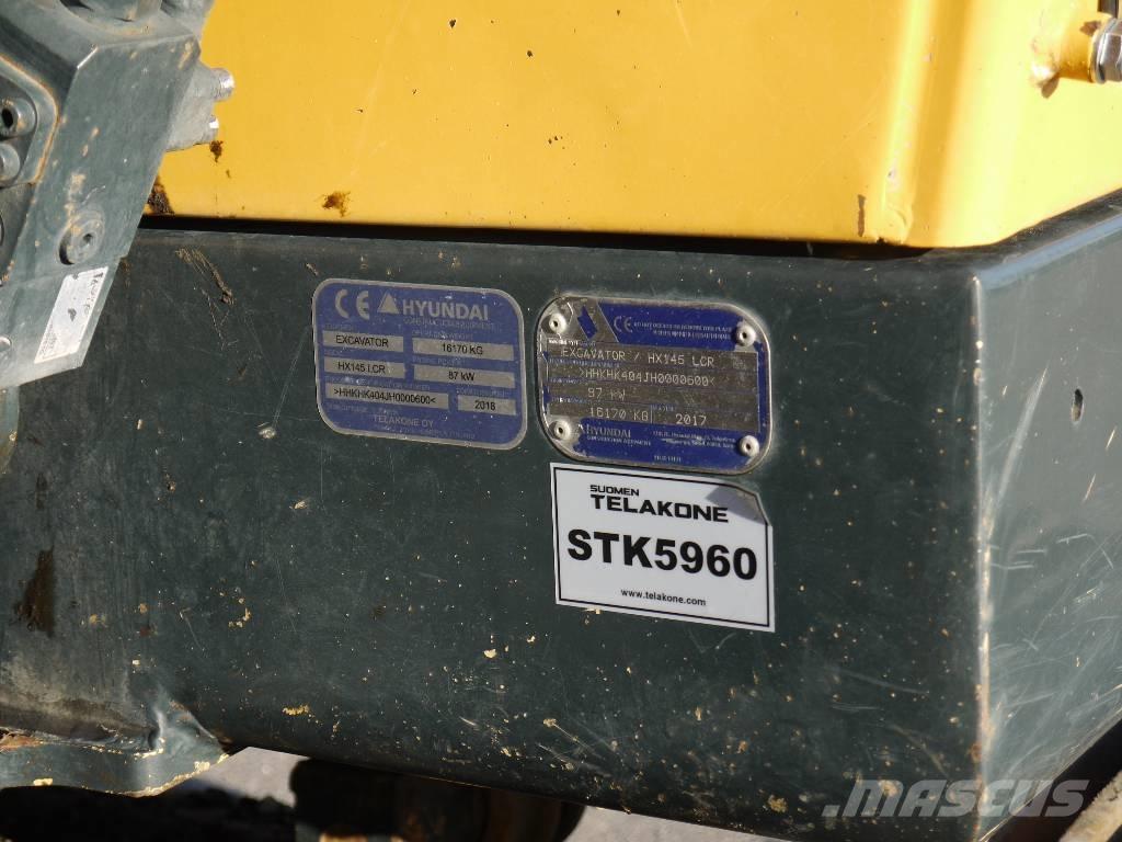 Hyundai HX 145 LCRD Pásové rýpadlá