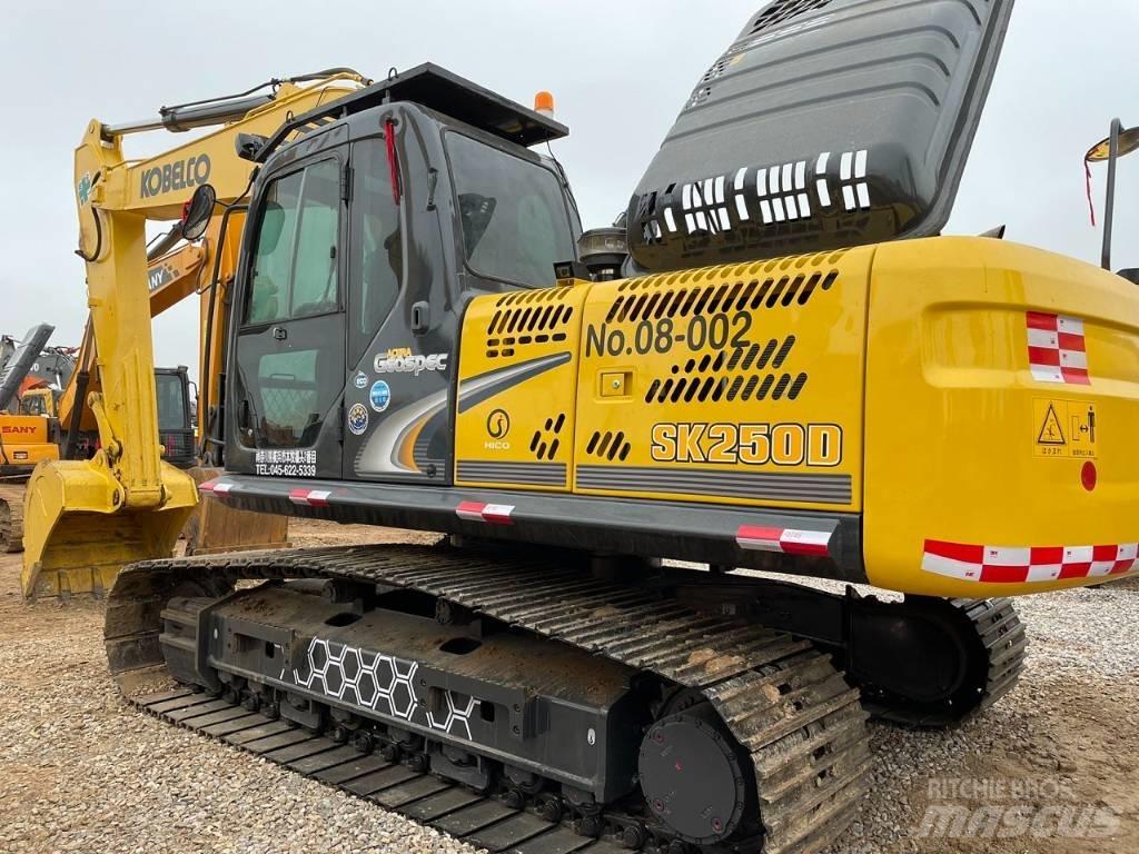 Kobelco SK 250D Pásové rýpadlá