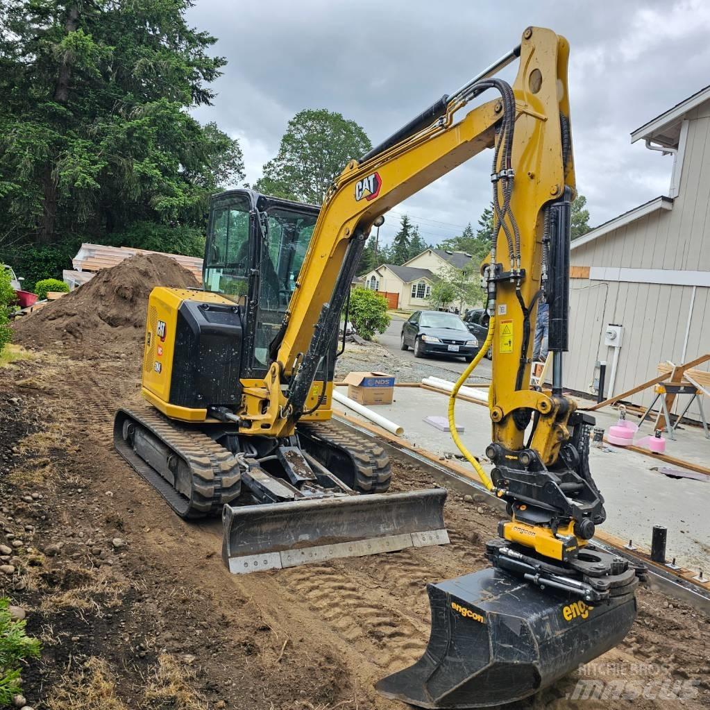 CAT 304 Mini rýpadlá < 7t
