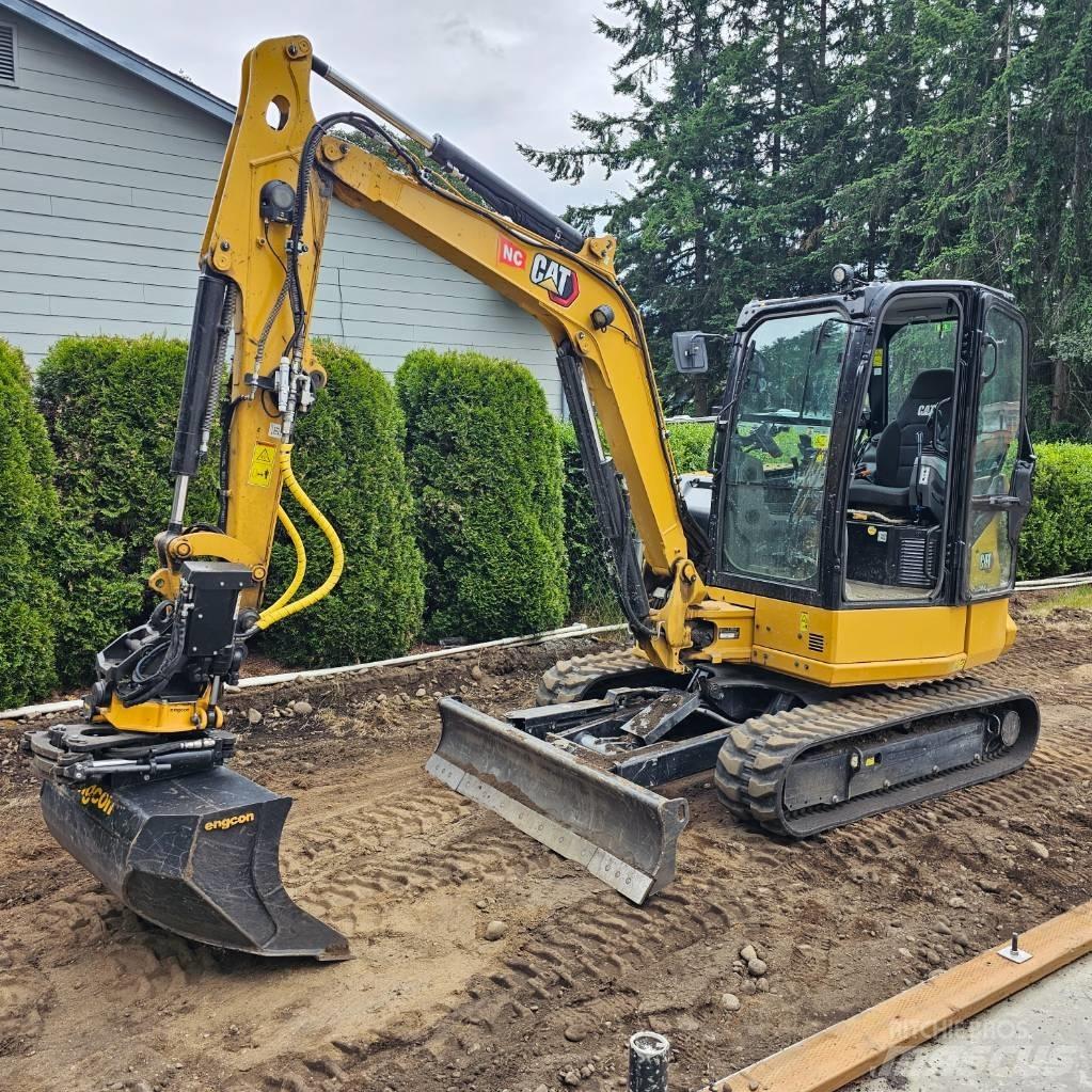 CAT 304 Mini rýpadlá < 7t