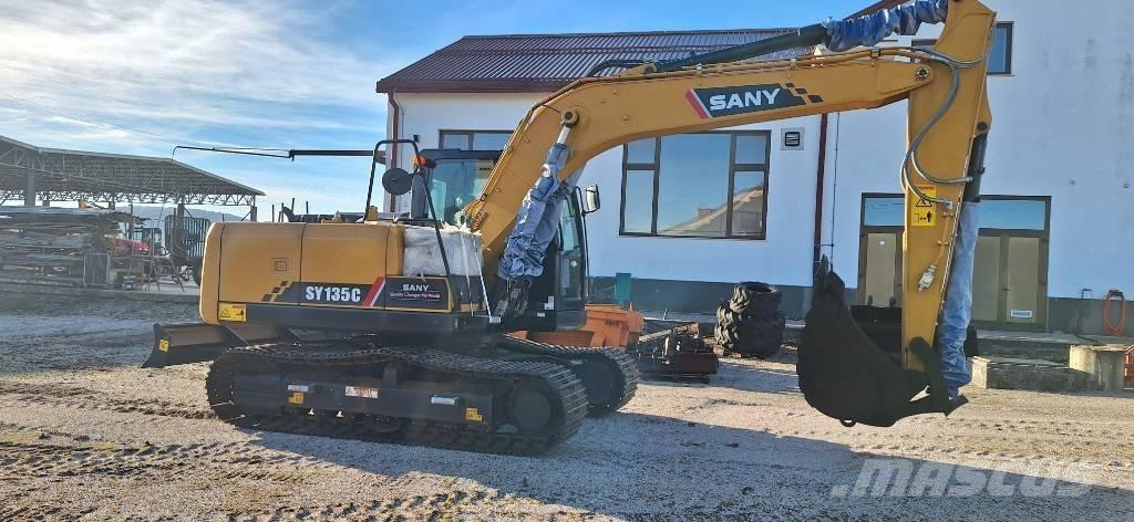 Sany SY 135 C Pásové rýpadlá