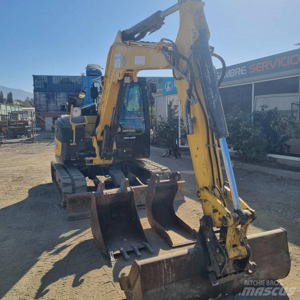 Yanmar Vio 80-1A Midi rýpadlá 7 t - 12 t