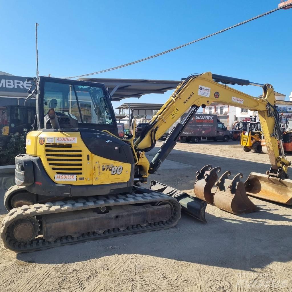 Yanmar Vio 80-1A Midi rýpadlá 7 t - 12 t