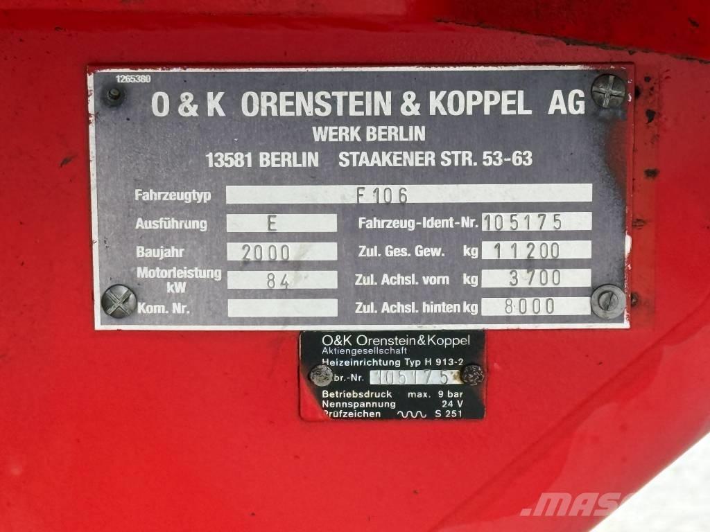 O&K F 106 Grejdery