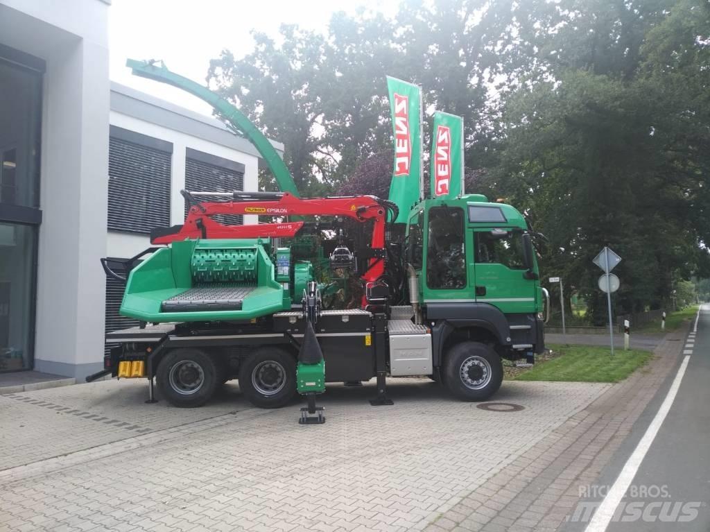 JENZ JENZ HEM 593R Lesné traktory