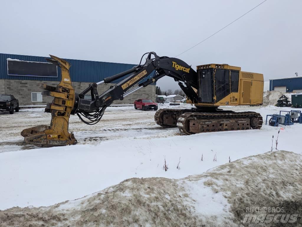 Tigercat X870D Stínacie harvestory