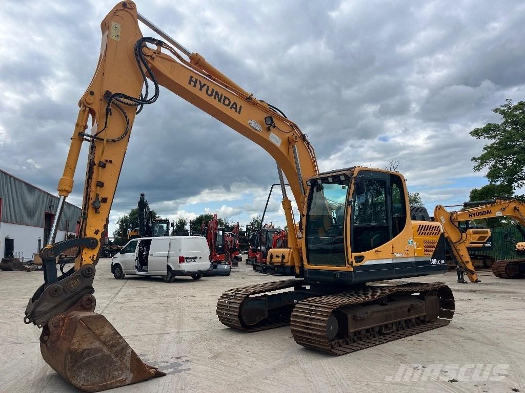 Hyundai 140LC-9A Pásové rýpadlá