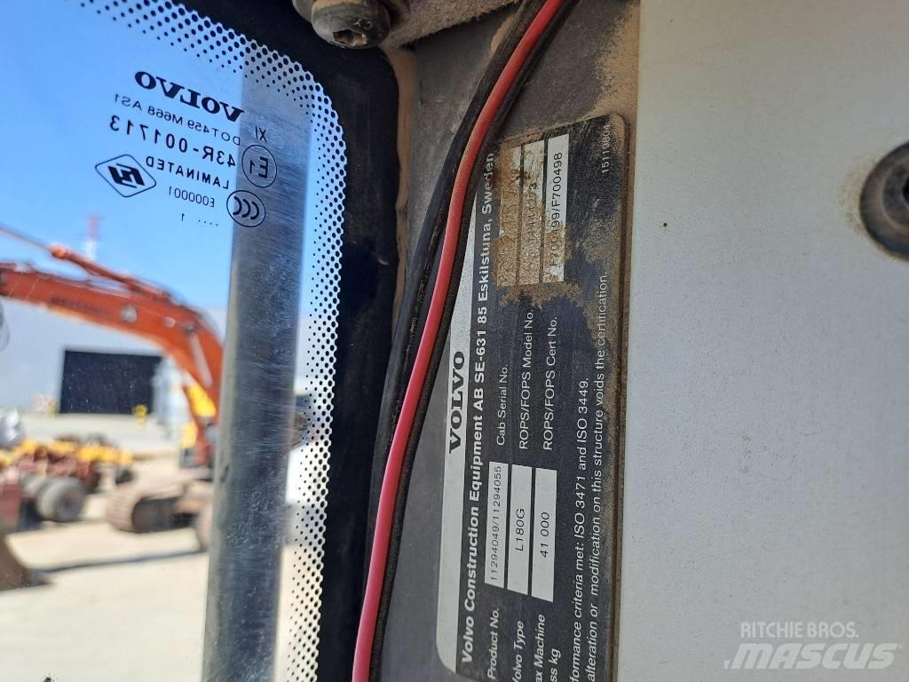 Volvo L180G Kolesové nakladače