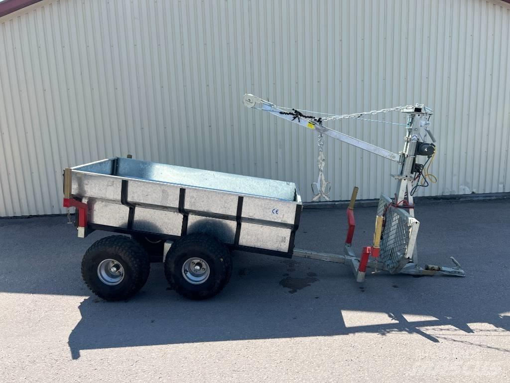 ATV Vagn Med kran Príslušenstvo
