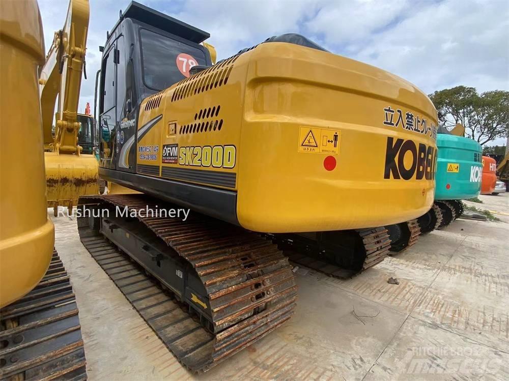 Kobelco SK200 Pásové rýpadlá